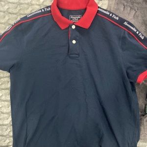 ab&f size L Blue with red and white